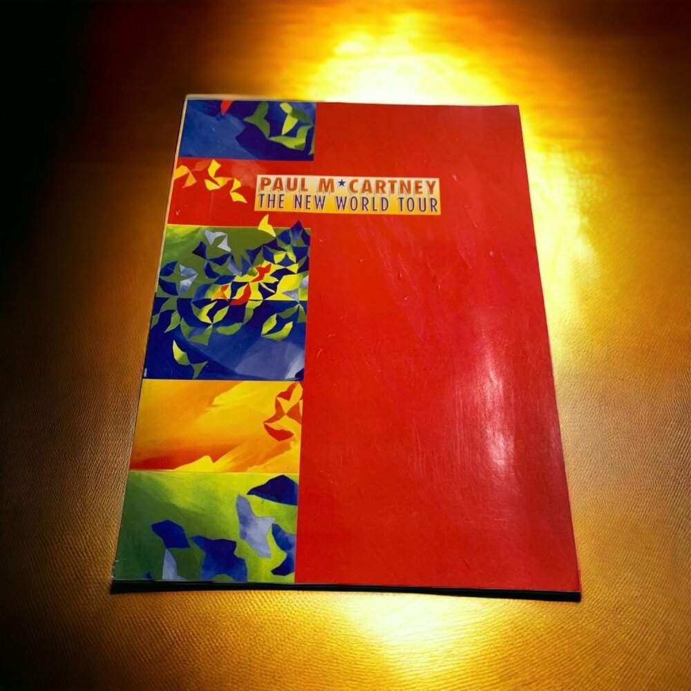 Paul McCartney New World Tour Program Beatles Concert Book 1993 Tour